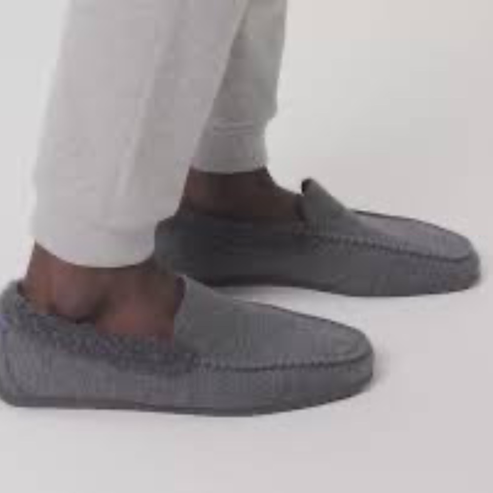 Rothy's The Men's Slipper Sustainable Wool Blend Grey‎ Slip-On Sz 11